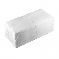 Салфетки бумажные 2-слойные 33х33 белые 200 штук в упаковке в коробке 9 упаковок